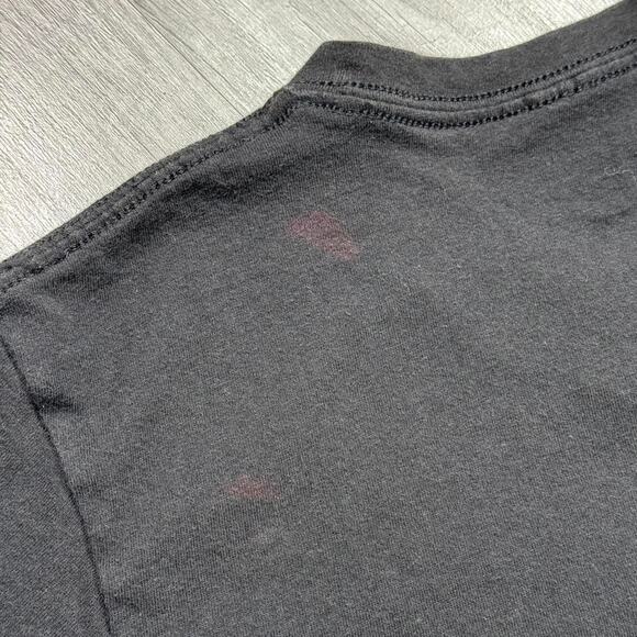 Skull Cyber Y2K Helix Graphic T-Shirt Small - Picture 4 of 7